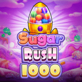 Sugar Rush 1000 candy-themed hot slot artwork